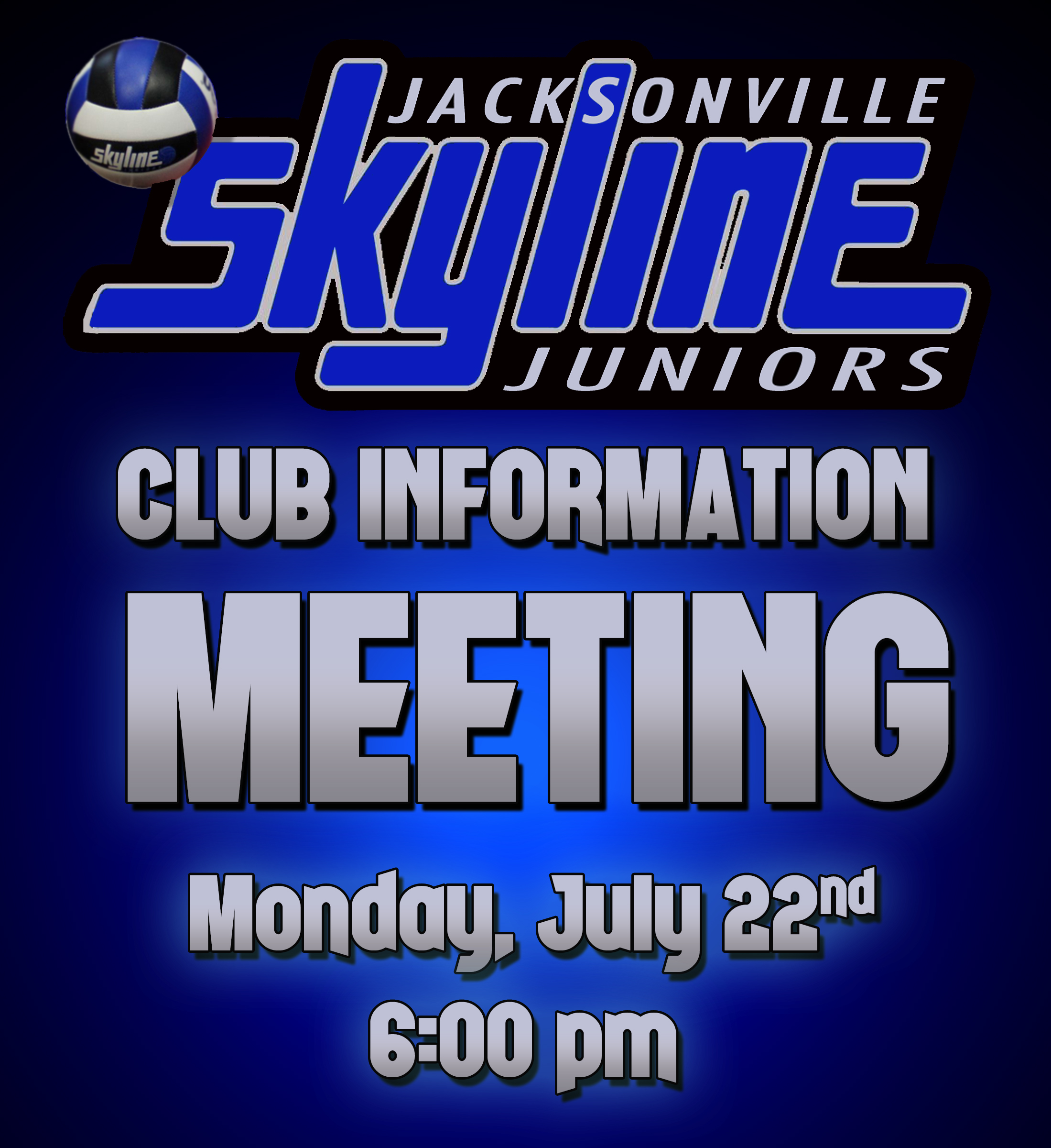 Jacksonville Skyline Volleyball Junior Volleyball Club in